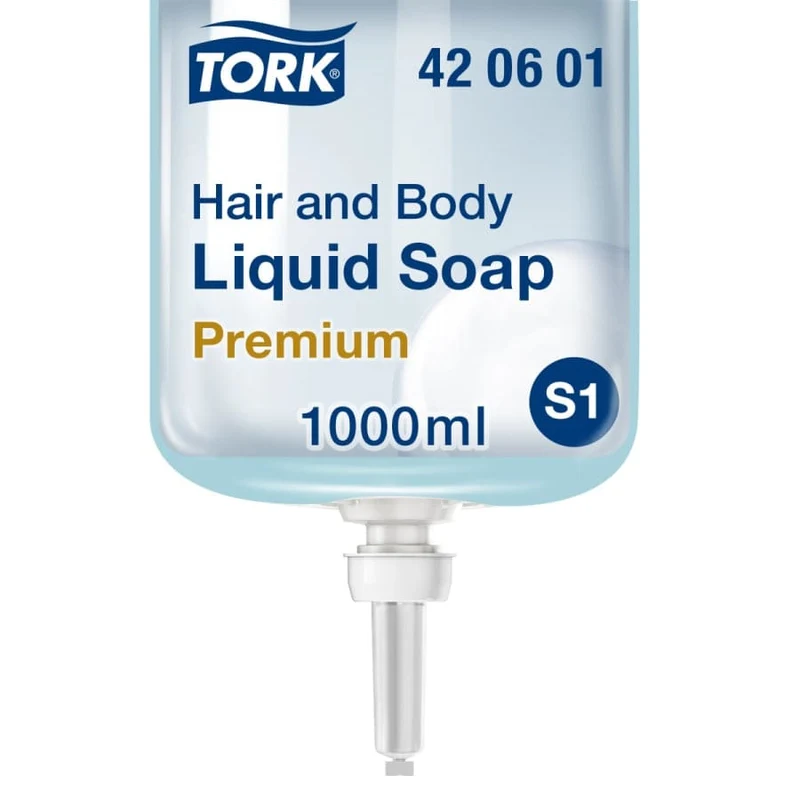 Tork Duschcreme S1, hellblau