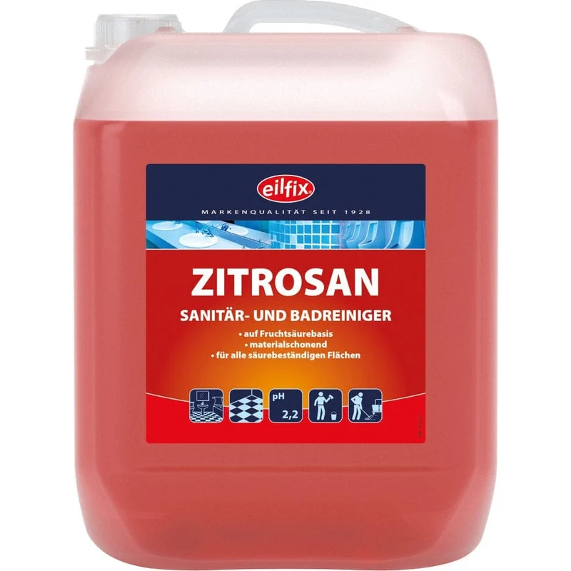 EILFIX ZITROSAN kraftvoller Sanitär- und Badreiniger