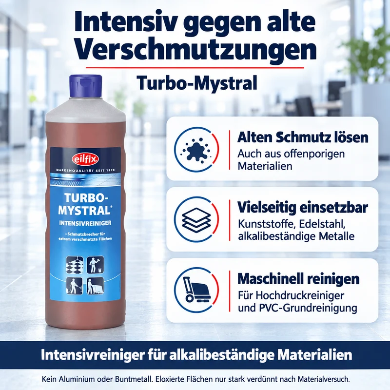 EILFIX TURBO-MYSTRAL Intensivreiniger für Kunststoffe und PVC-Böden