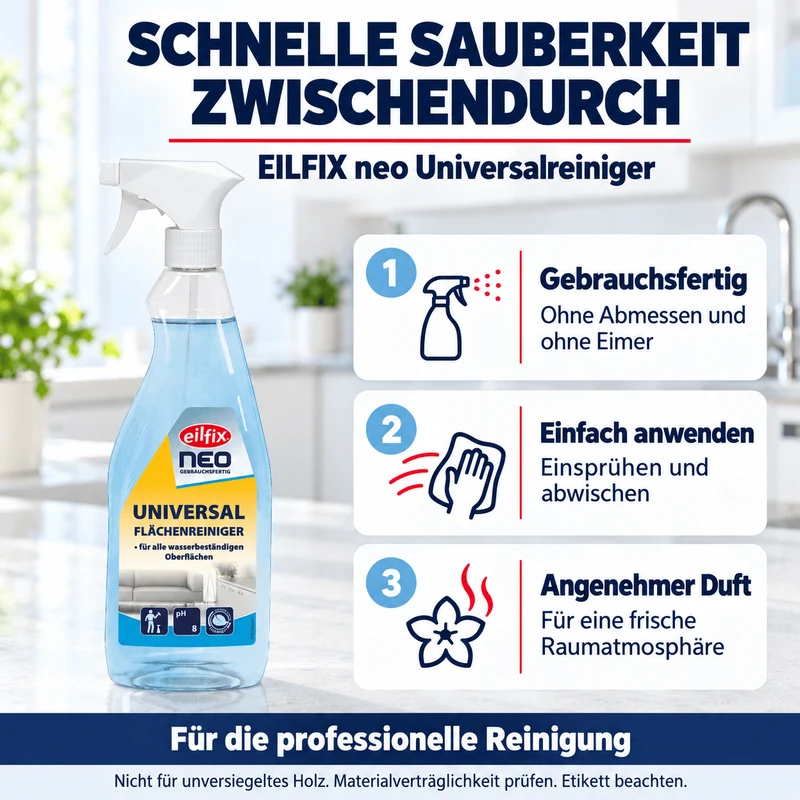 EILFIX-NEO UNIVERSALREINIGER Flächenreiniger gebrauchsfertig