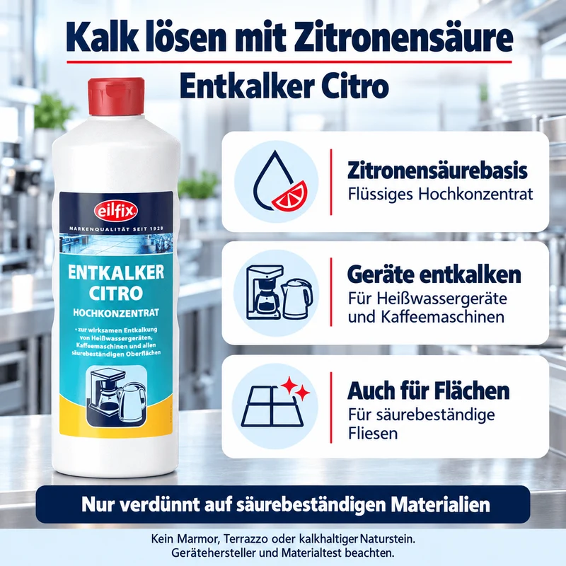 EILFIX Entkalker Citro Konzentrat