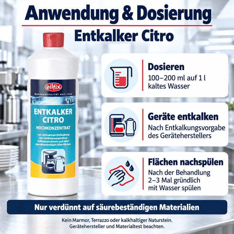 EILFIX Entkalker Citro Konzentrat