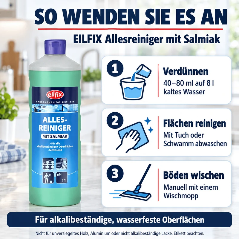EILFIX ALLESREINIGER mit Salmiak