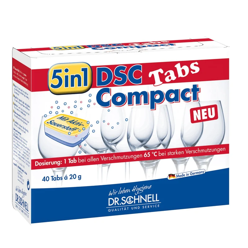 Dr. Schnell DSC Compact Tabs 5in1 Spülmaschinentabs