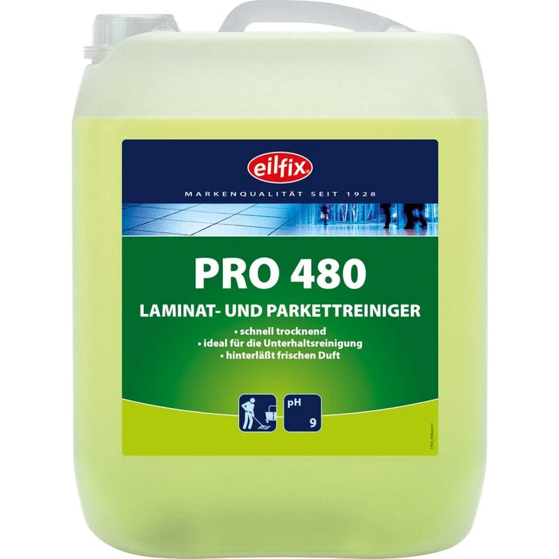 Eilfix Pro 480 Laminat- und Parkettreiniger – gründlich, pflegend und rutschhemmend
