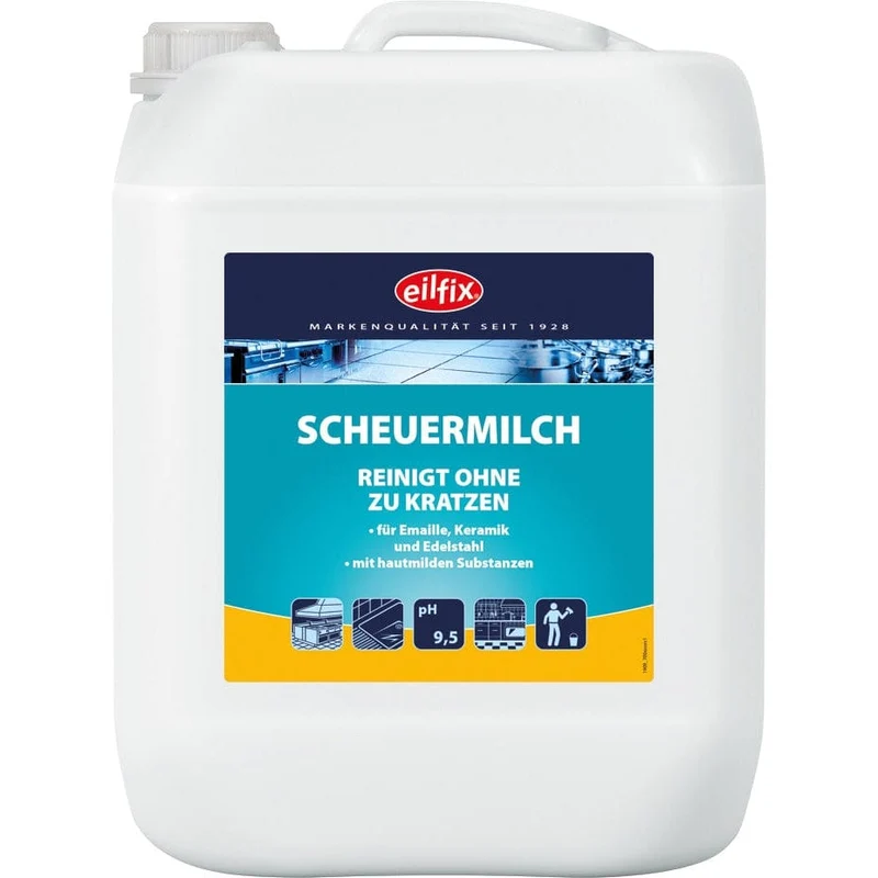 EILFIX SCHEUERMILCH reinigt ohne zu kratzen