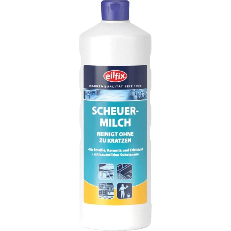 EILFIX SCHEUERMILCH reinigt ohne zu kratzen