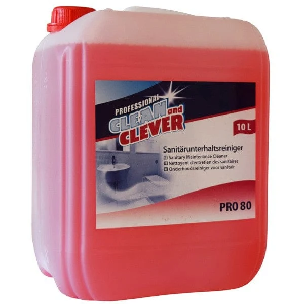 Sanitärunterhaltsreiniger PRO80 fresh Clean and Clever