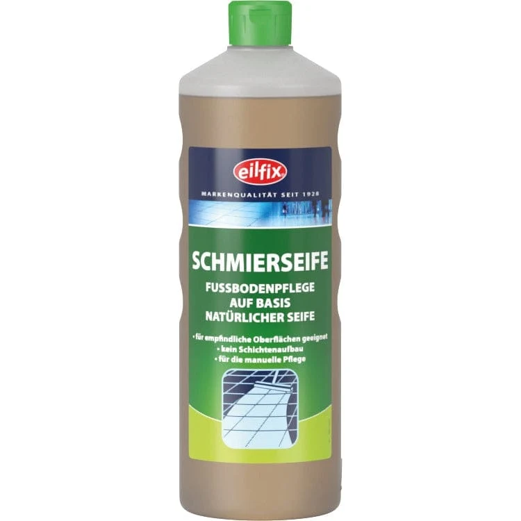 EILFIX Schmierseife flüssig – Fußbodenpflege, natürliche Seife, seidenmatt