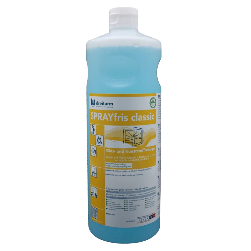 Dreiturm SPRAYfris classic Glas- und Kunststoffreiniger