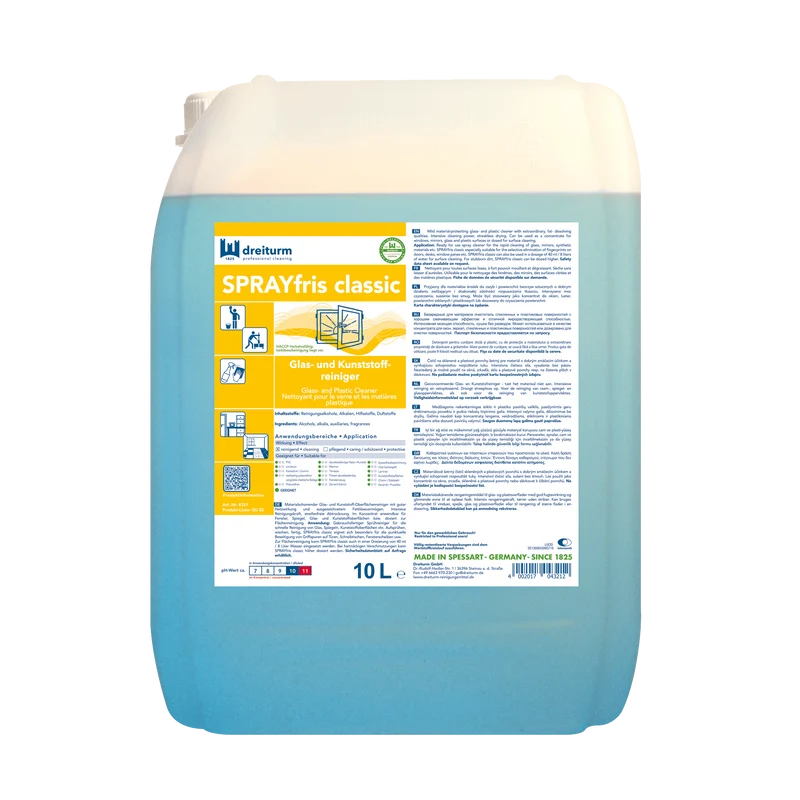 Dreiturm SPRAYfris classic Glas- und Kunststoffreiniger