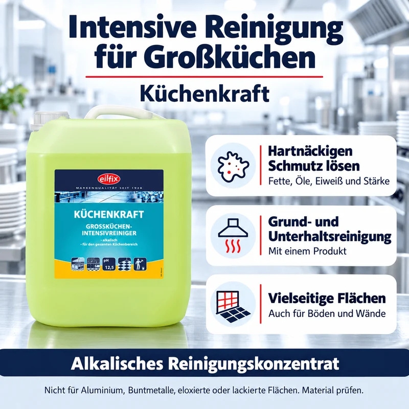 EILFIX Küchenkraft Großküchen Intensivreiniger