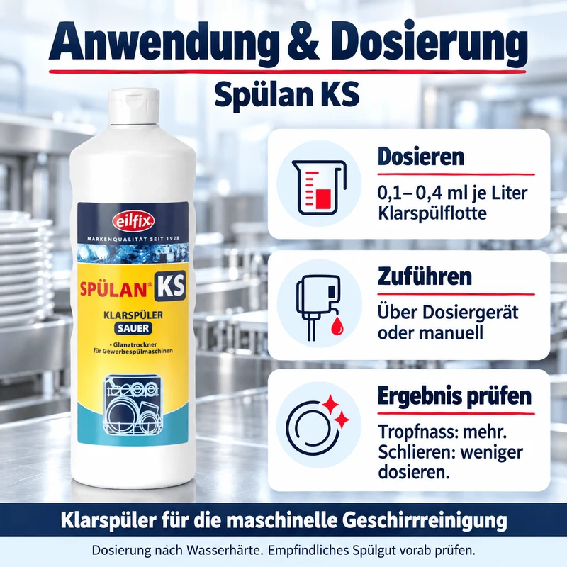 EILFIX Spülan KS Klarspüler sauer