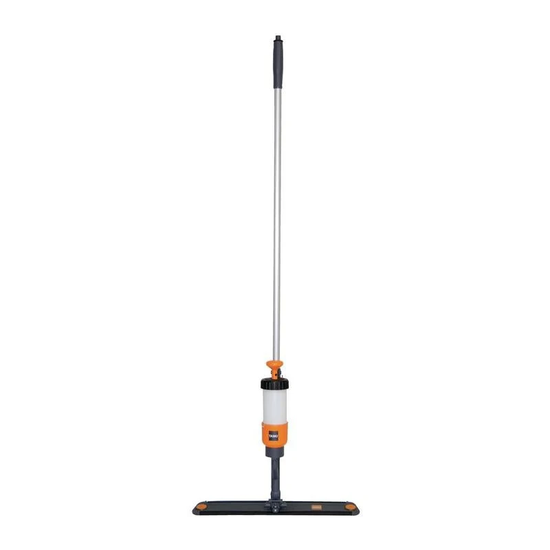 TASKI VersaPlus 2.0 Spraymoppgerät 60 cm, Vielseitig einsetzbares Spraymoppsystem, 60 cm, inkl. Kletthalter und Druckflasche mit orangefarbene Pumpe | Packung (1 Stück)