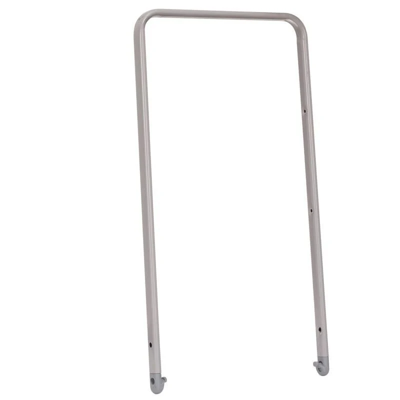 Deichsel zum Fahrgestell, Stoßbügel aus Aluminium, 2-fach höhenverstellbar | Packung (1 Stück)