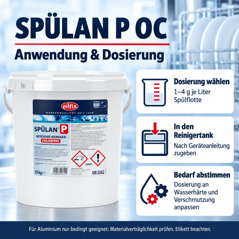 EILFIX Spülan P OC chlorfreier Intensiv Reiniger