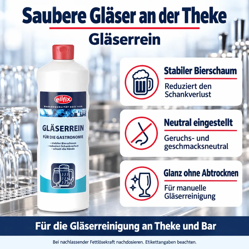 EILFIX Gläserrein Gläserspülmittel