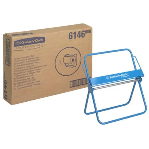 Wandhalter für Großrollen, Wandhalter - für große Rollen, Metall, blau; Lieferzeit ca. 4 Wochen | Packung (1 Stück)