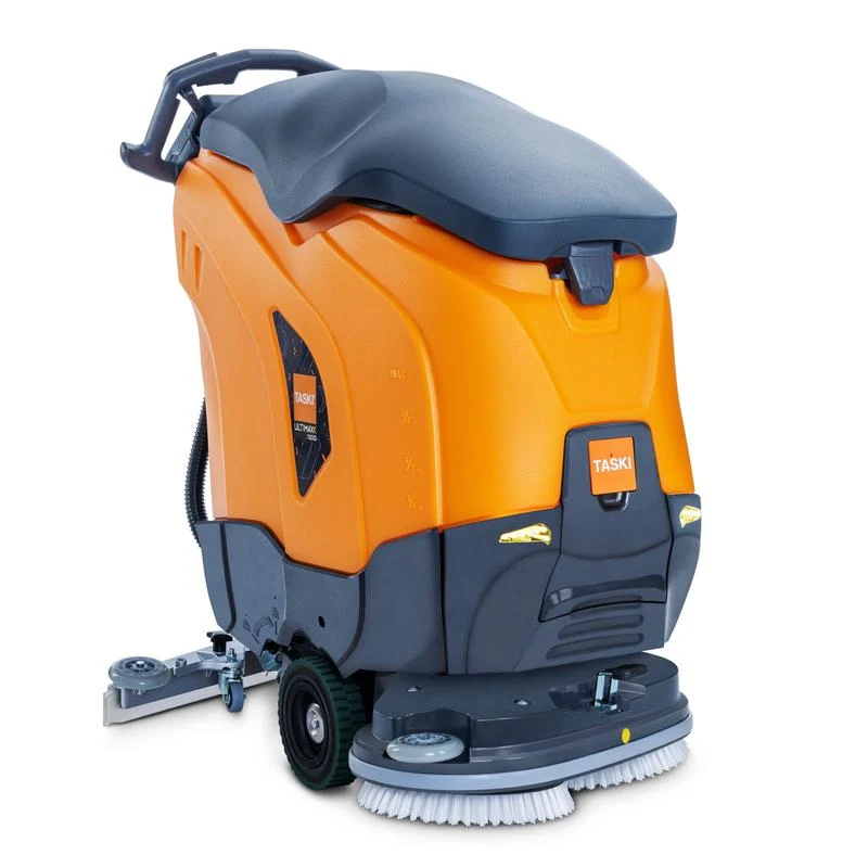 TASKI ULTIMAXX 1900 DD65 Performance BMS 40A EBU, Next-Gen Scheuersaugmaschine mit Radantrieb, 43L Tank und 65cm Doppelscheibe | Packung (1 Stück)
