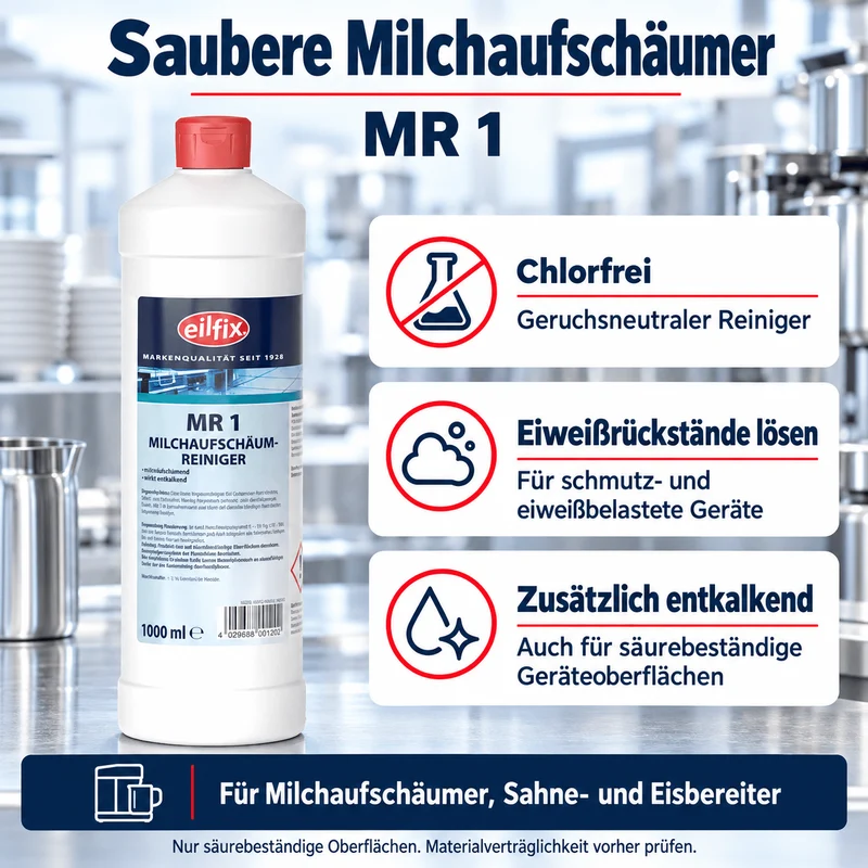 EILFIX MR 1 Milchaufschäumer Reiniger