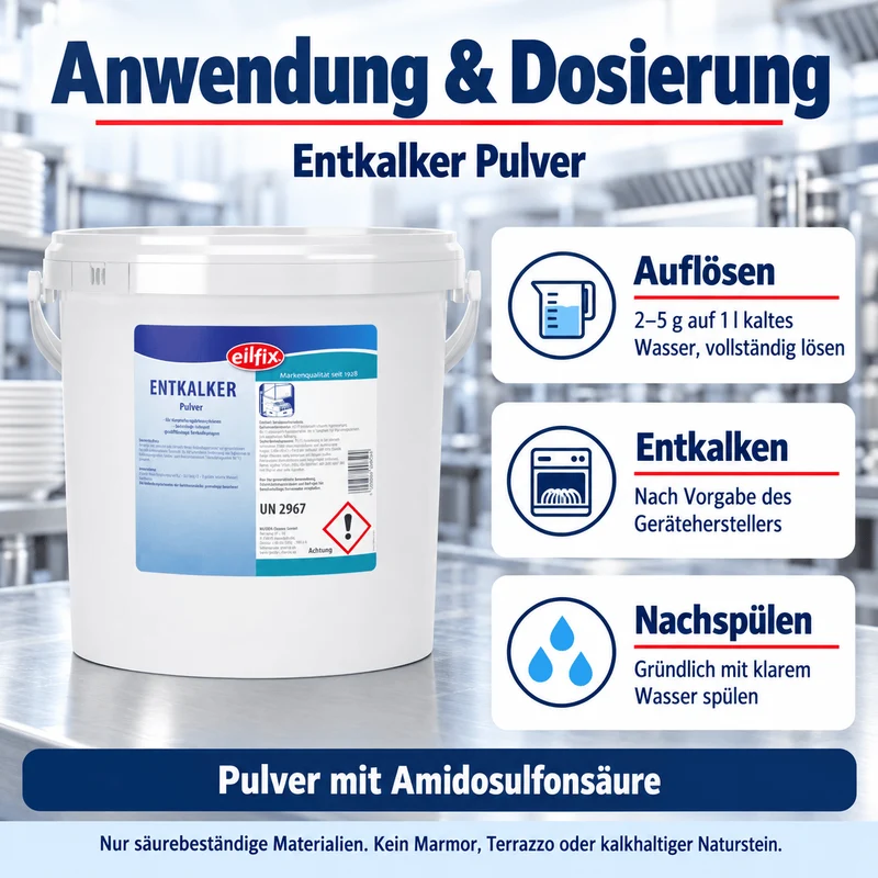 EILFIX Entkalker Pulver