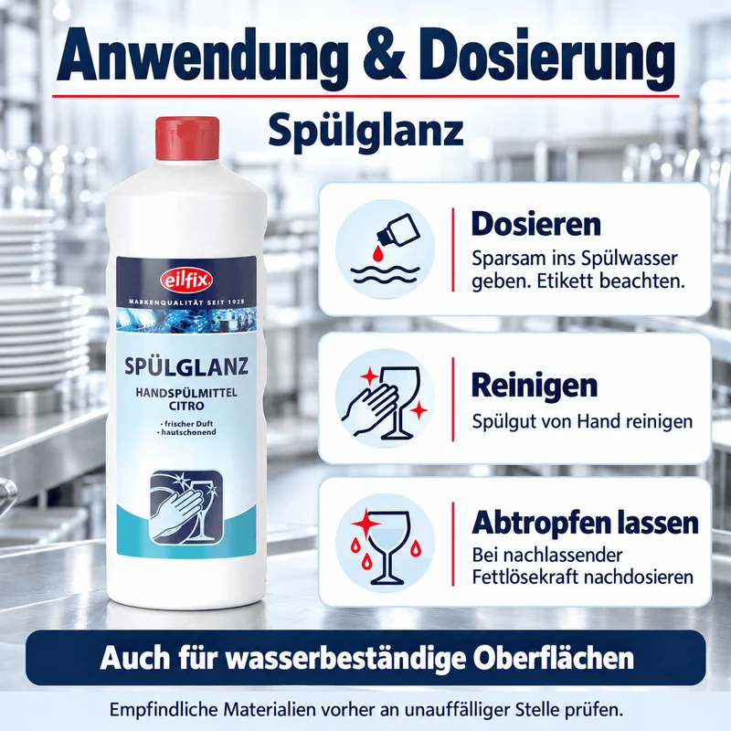 EILFIX Spülglanz Handspülmittel
