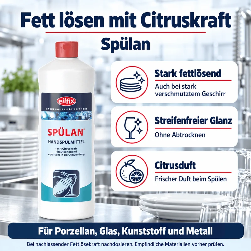 EILFIX Spülan Handspülmittel mit Citruskraft