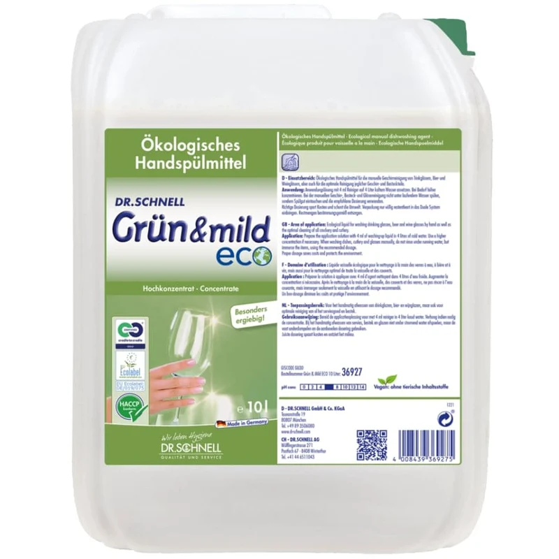 Dr. Schnell Grün & Mild Eco Handspülmittel