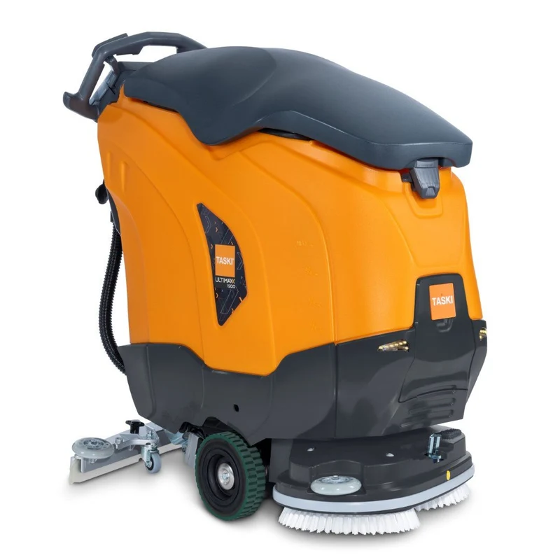 TASKI ULTIMAXX 1900 DD55 Performance BMS 25A, Next-Gen Scheuersaugmaschine mit Radantrieb, 42L Tank und 55cm Doppelscheibe | Packung (1 Stück)