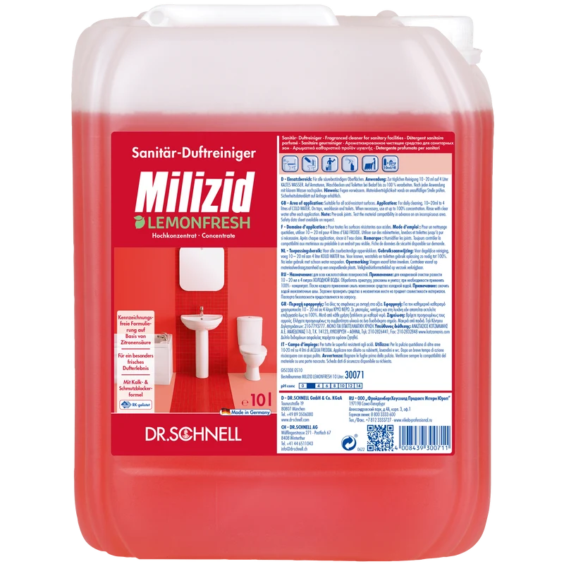Dr. Schnell Milizid Lemonfresh Sanitärreiniger