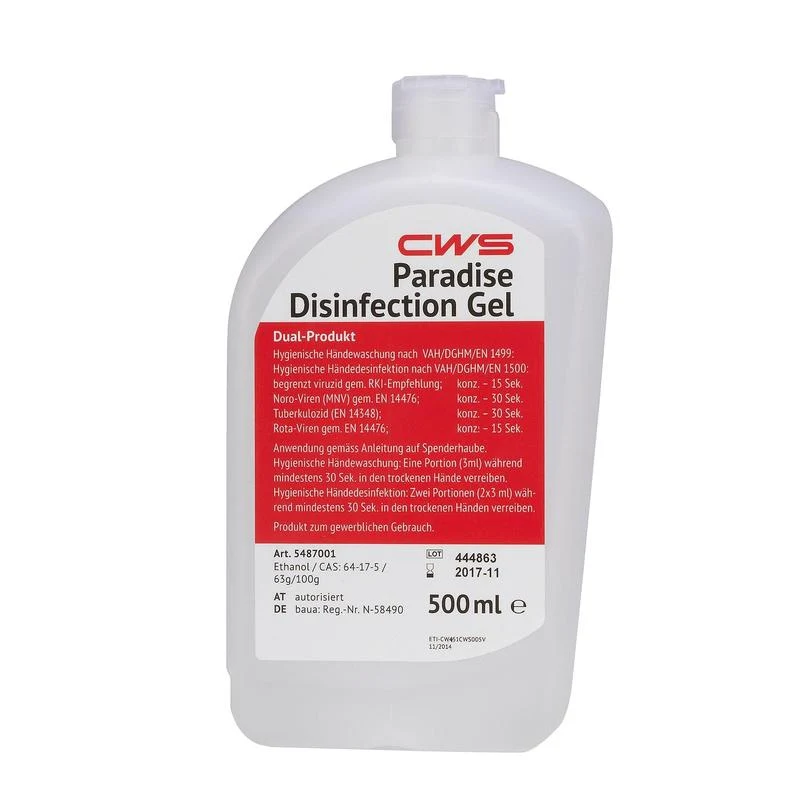 CWS Desinfektionsgel 500 ml zum PL Disinfect NT | Flasche (500 ml)