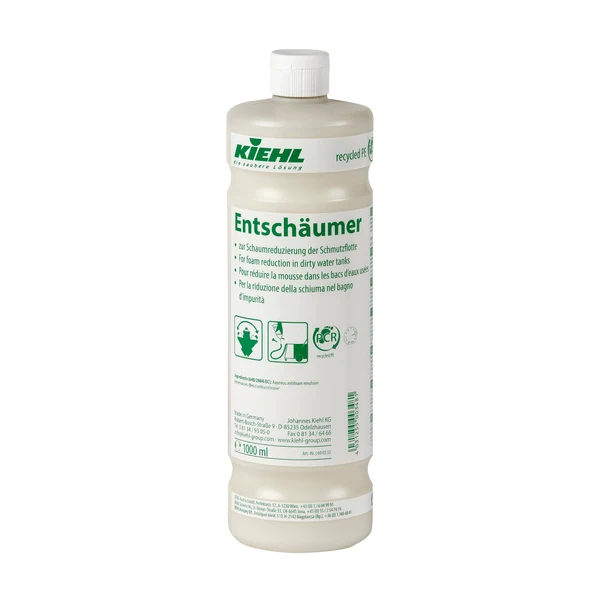 Kiehl Entschäumer zur Schaumreduzierung der Schmutzflotte