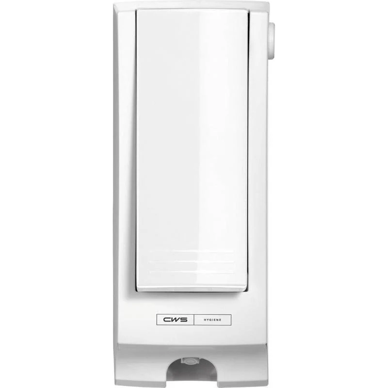 CWS ParadiseLine Toilettensitzreiniger-Spender SeatCleaner inklusive Panel Weiß | 1 Stück