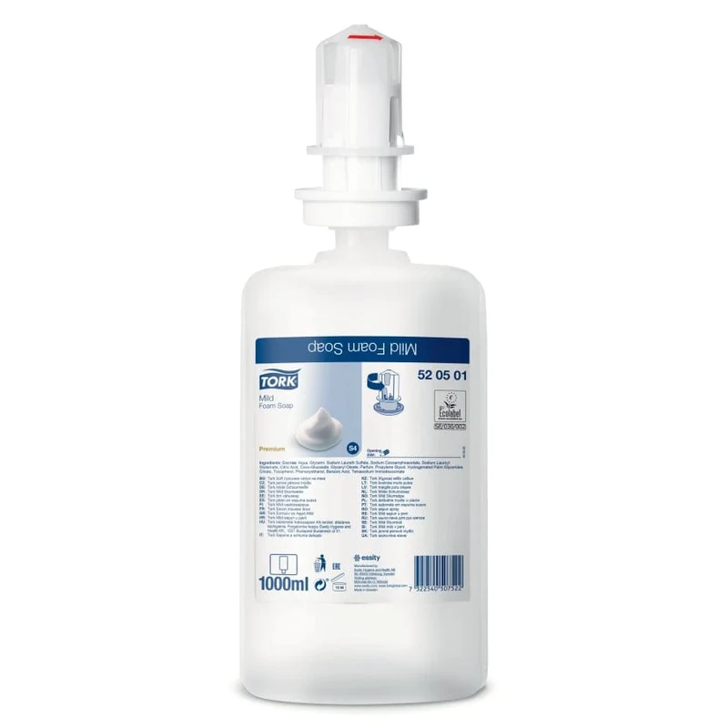 Tork milde Schaumseife S4 transparent, 1 l