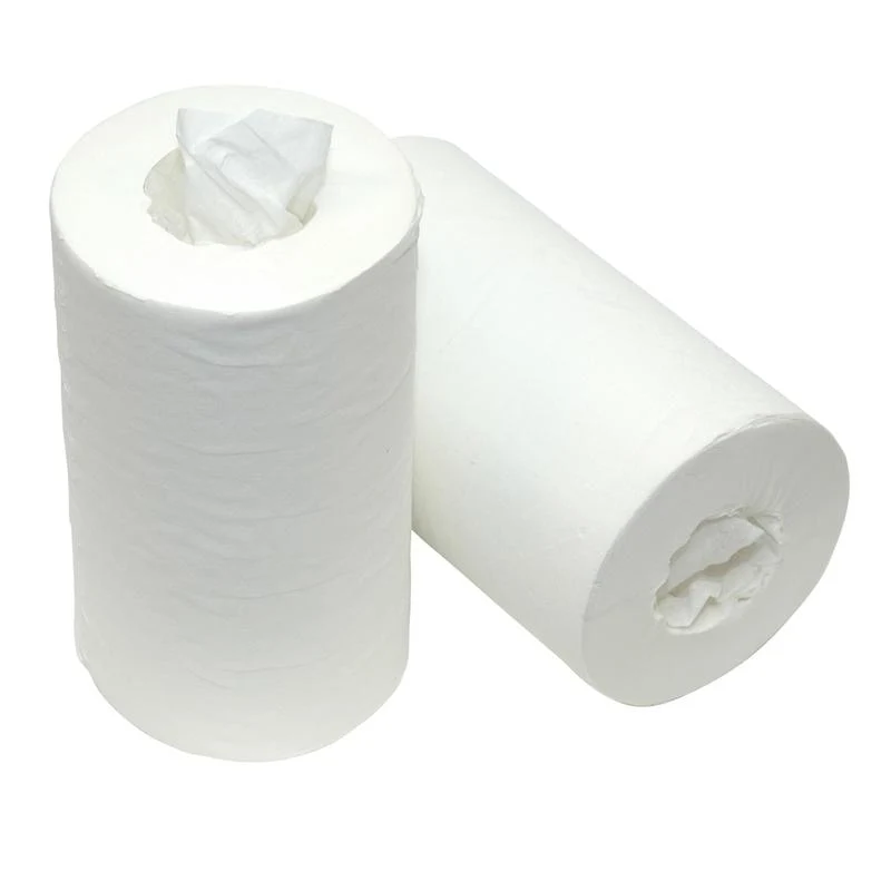 Wischtuchrolle Mini 1-lagig weiß, Handtuch oder Wischtuch, Rollenbreite 20 cm, Rollenlänge 150 m | Packung (1 Rolle)