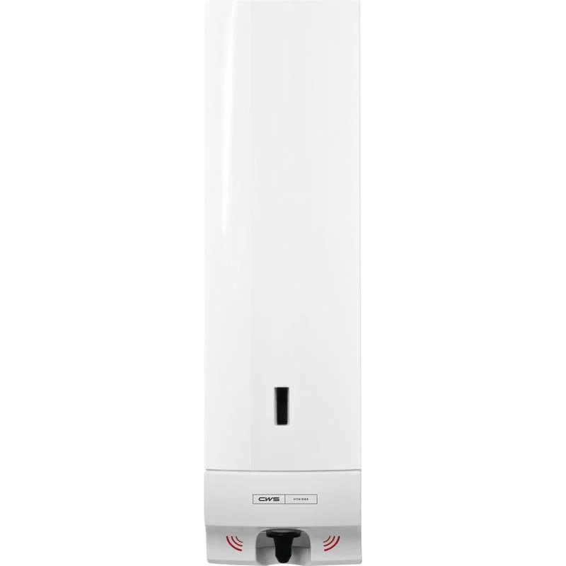 CWS ParadiseLine Seifenschaumspender Foam Slim Non-Touch inklusive Panel Weiß | 1 Stück