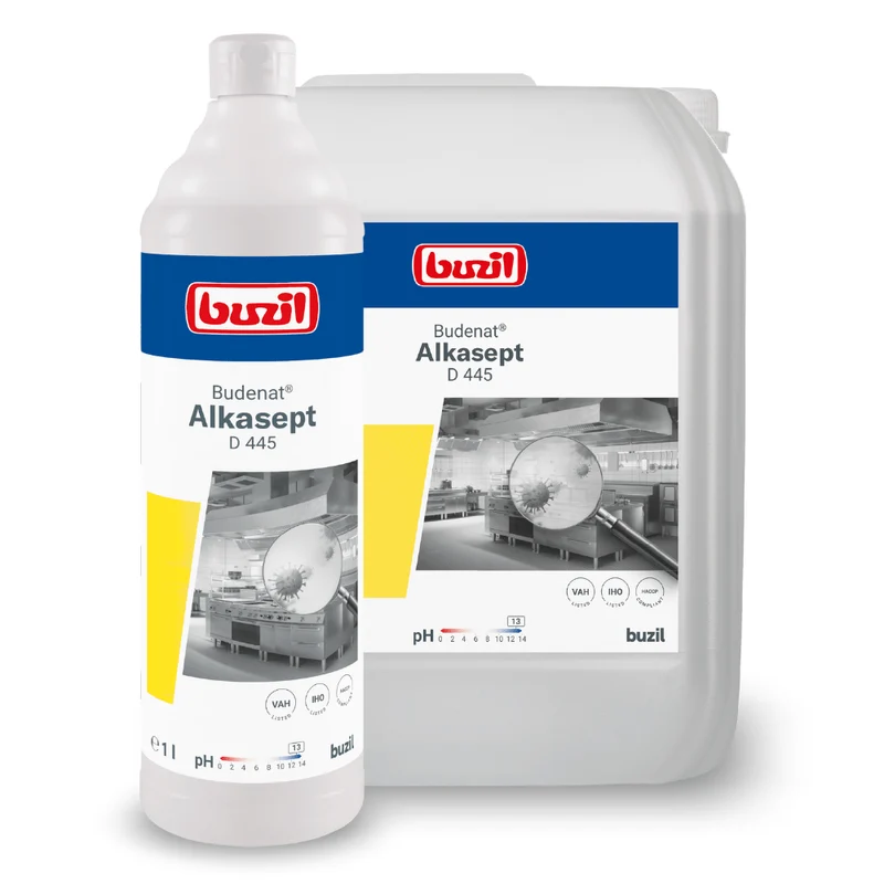Buzil Budenat® Alkasept D 445 Hochalkalischer Desinfektionsreiniger