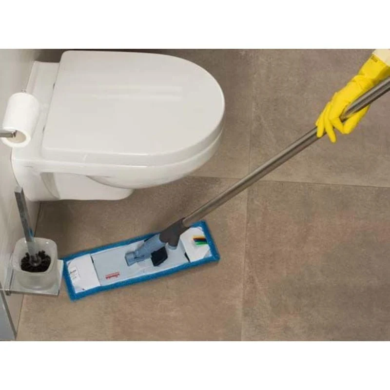 Vileda Professional SprayPro Edelstahl Mopphalter (Stiel inkl. Messbecher 500ml) - 145 cm | Packung (1 Stück)