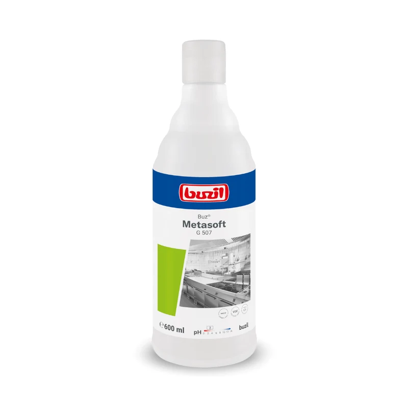 Buzil Buz® Metasoft G 507 Gebrauchsfertiger Edelstahlreiniger | Flasche (600 ml)