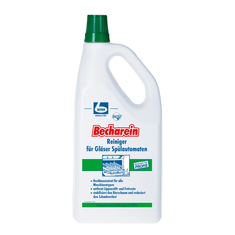 Becharein Reiniger für Gläserspülautomaten | Flasche (2 l)