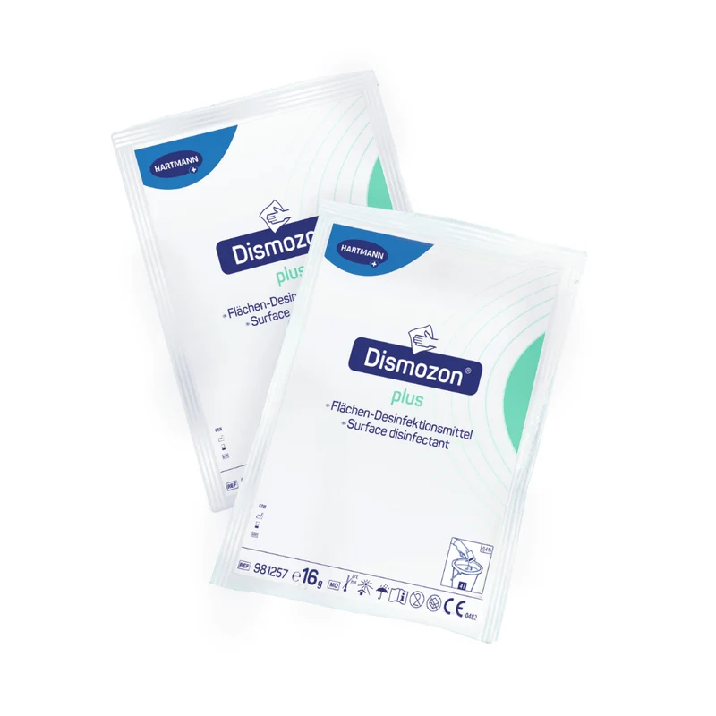Hartmann Dismozon® plus Flächen-Desinfektionsreiniger-Granulat - 50 x 16 g | Packung (50 Stück)