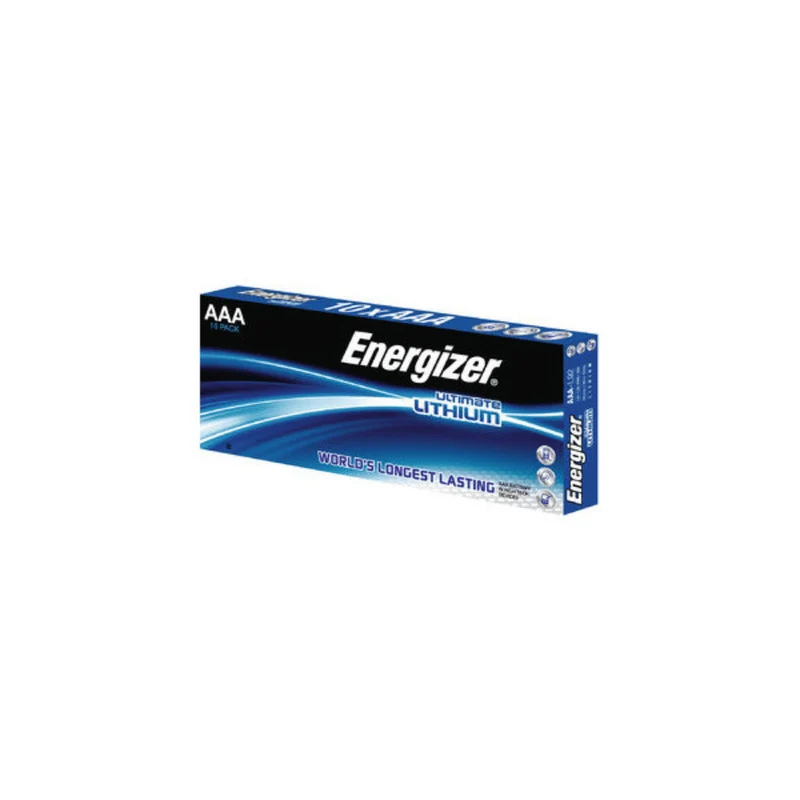 Energizer Ultimate Lithium Micro, LR03 AAA-Batterien | Packung (10 Stück)