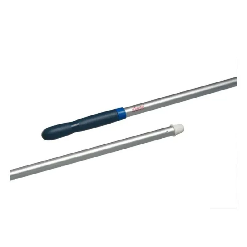 Vileda Alu-Besenstiel Clip in blau - 150 cm | Packung (1 Stück)
