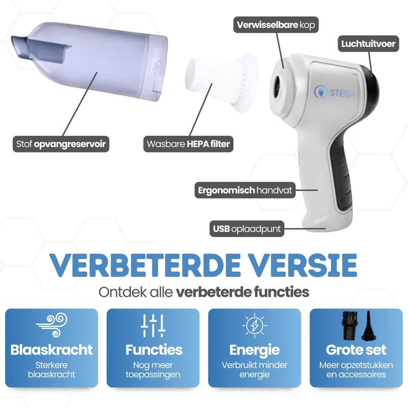 3-in-1 - Handstofzuiger