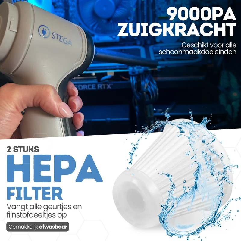 3-in-1 - Handstofzuiger