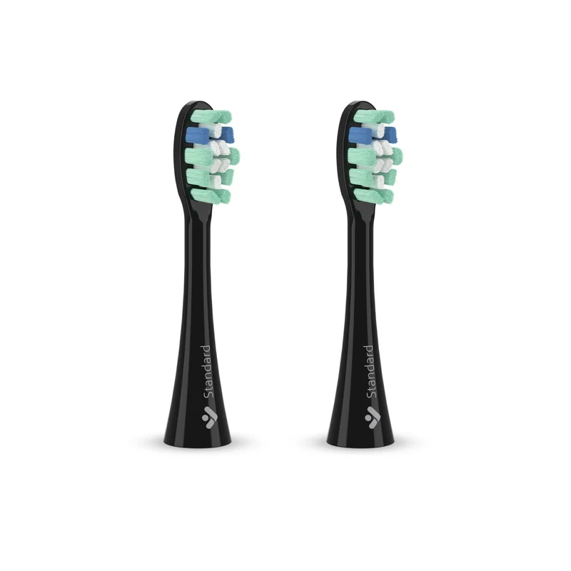 Truelife SonicBrush Clean-series heads Standard black 2 pack