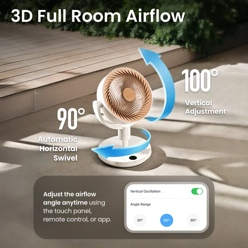 SwitchBot Standing Circulator Fan