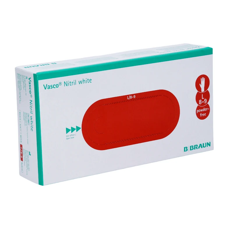 B. Braun Vasco® Nitril white Einmalhandschuhe