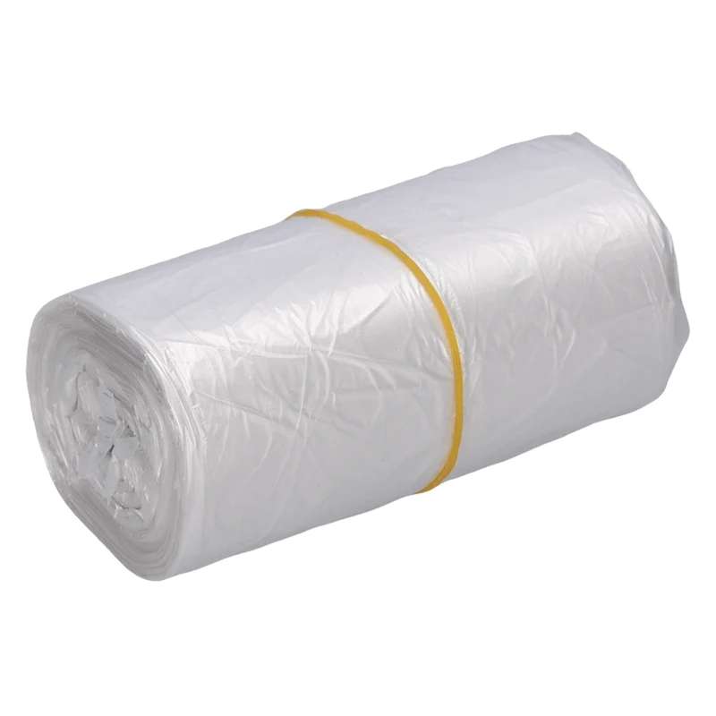 DEISS Standard® Müllbeutel 59815, Transparent, 10 Liter | Karton (24 Rollen)