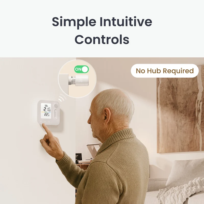 SwitchBot Smart Radiator Thermostat Panel Combo